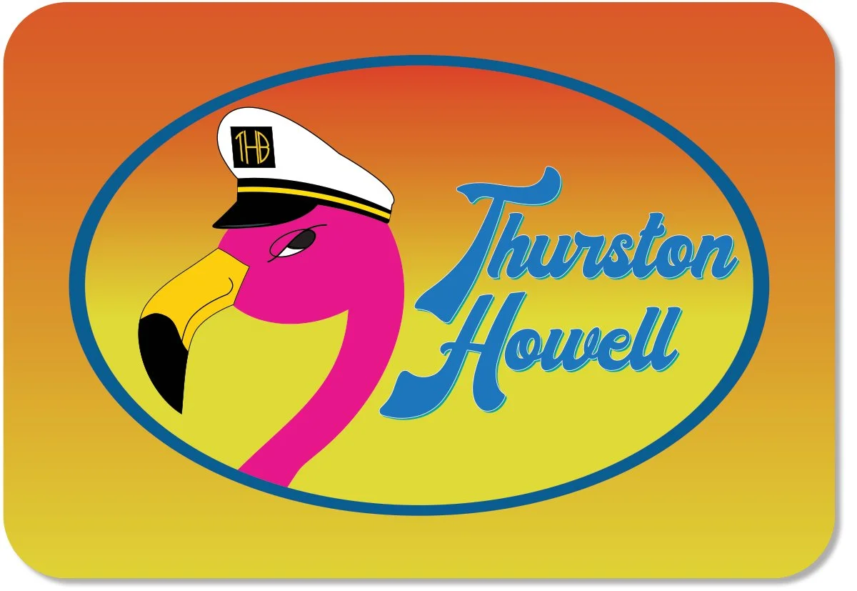 Thurston Howell Yacht Rock Band Sunrise Magnet