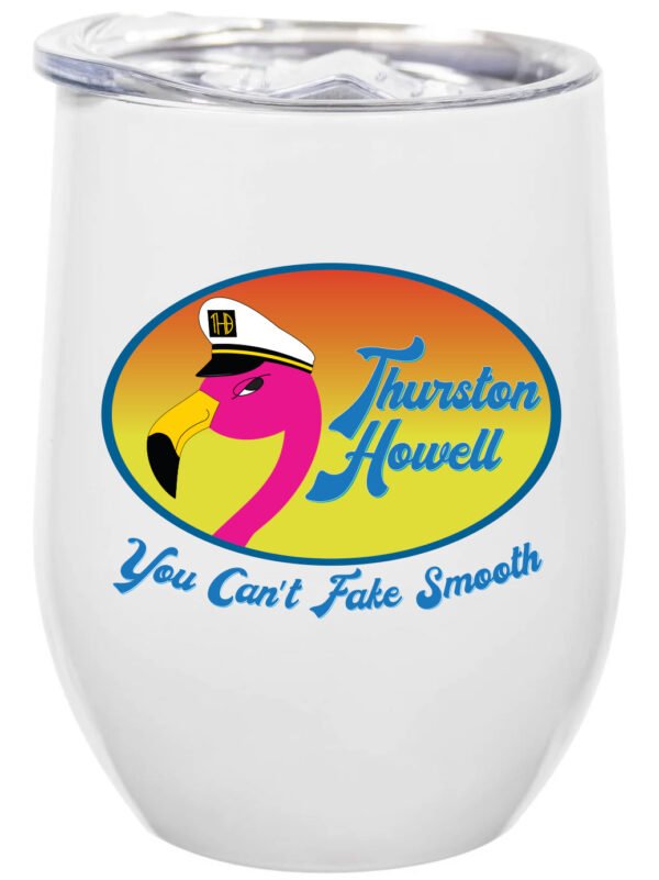 Thurston Howell Yacht Rock Band Logo Wine Tumbler