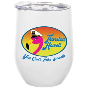 Thurston Howell Yacht Rock Band Logo Wine Tumbler
