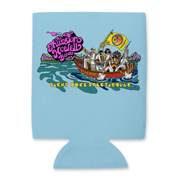 Thurston Howell Yacht Rock Band Poster Ocean Blue Koozie