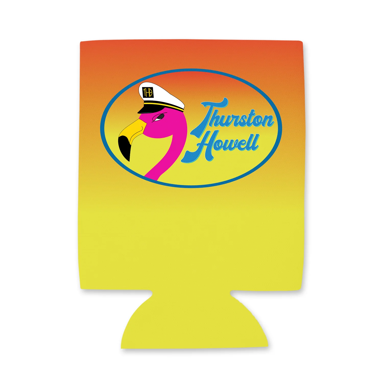 Thurston Howell Yacht Rock Band Sunrise Logo Koozie