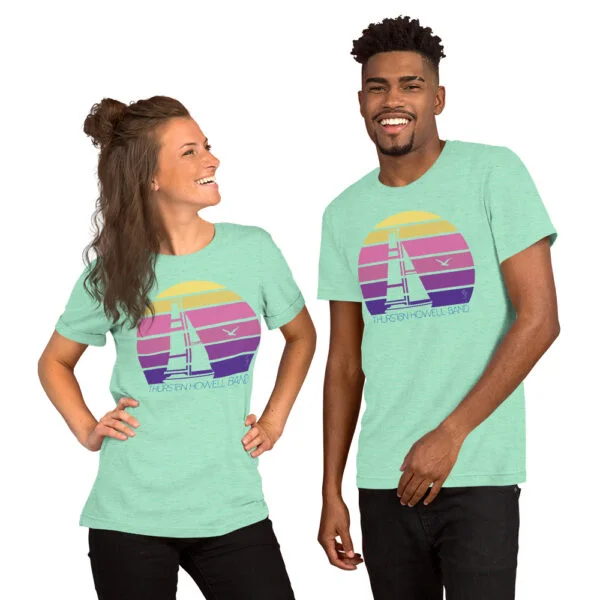 New - Premier 2024 Thurston Howell Yacht Rock Band Sailboat Unisex T-Shirt - Image 13