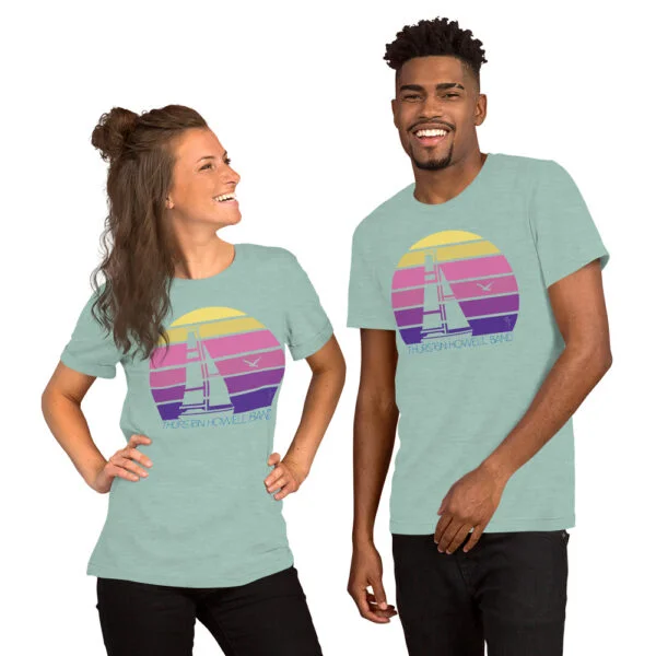 New - Premier 2024 Thurston Howell Yacht Rock Band Sailboat Unisex T-Shirt - Image 8