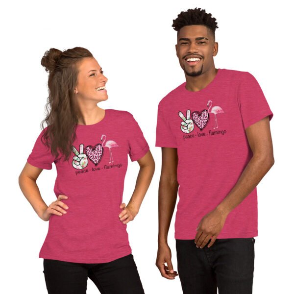 Peace Love Flamingos Yacht Rock Band T-Shirt