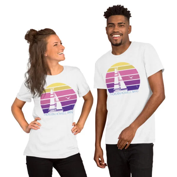 New - Premier 2024 Thurston Howell Yacht Rock Band Sailboat Unisex T-Shirt - Image 14