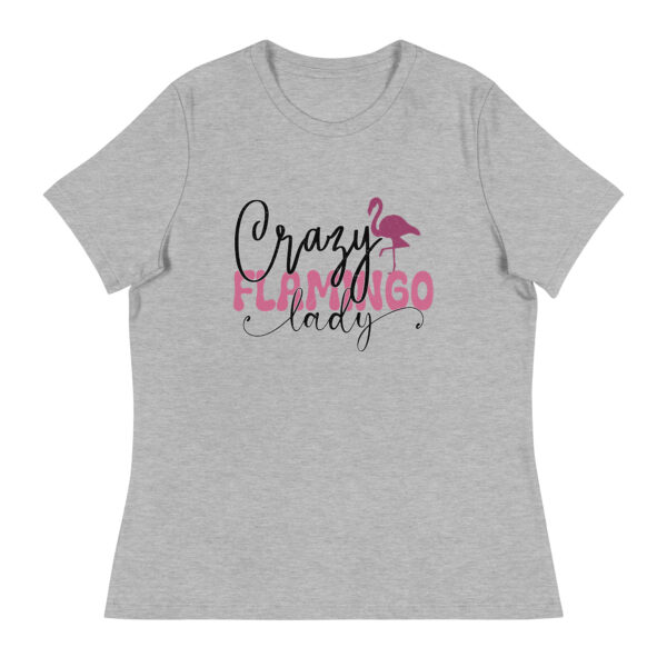 Premier Crazy Flamingo Lady Yacht Rock T-Shirt - Image 4
