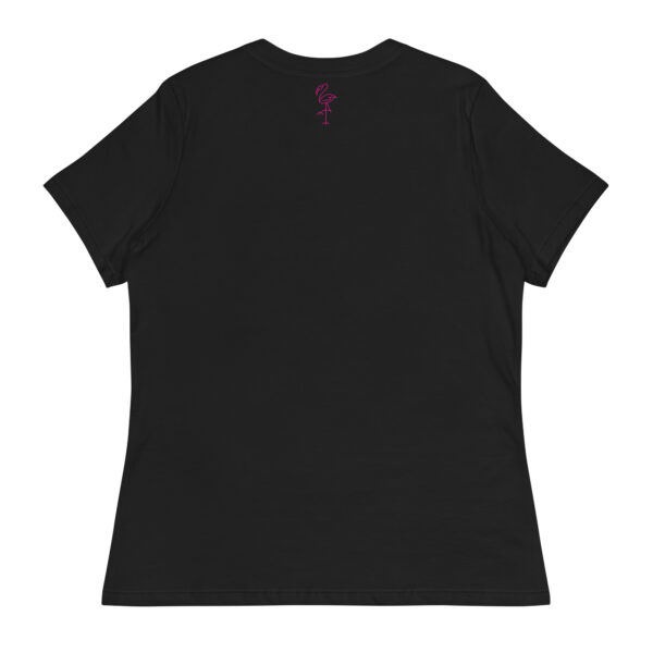 Premier Girl Who Loves Flamingos Yacht Rock Unisex T-Shirt - Image 3