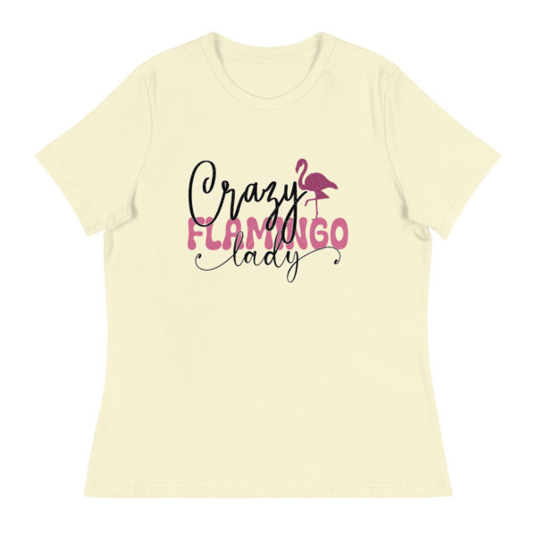 Premier Crazy Flamingo Lady Yacht Rock T-Shirt - Image 13