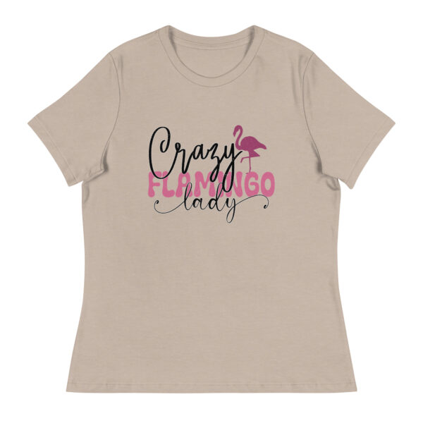 Premier Crazy Flamingo Lady Yacht Rock T-Shirt - Image 6
