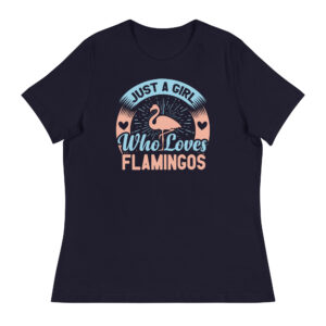 Premier Girl Who Loves Flamingos Yacht Rock Unisex T-Shirt