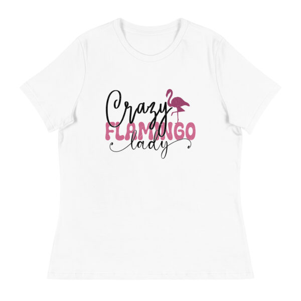 Premier Crazy Flamingo Lady Yacht Rock T-Shirt - Image 15